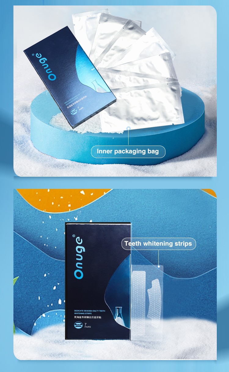 Dead Sea Salt Teeth Whitening Strips