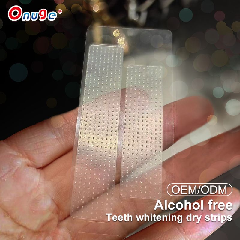 Alcohol Free Teeth Whitening Dry Strips