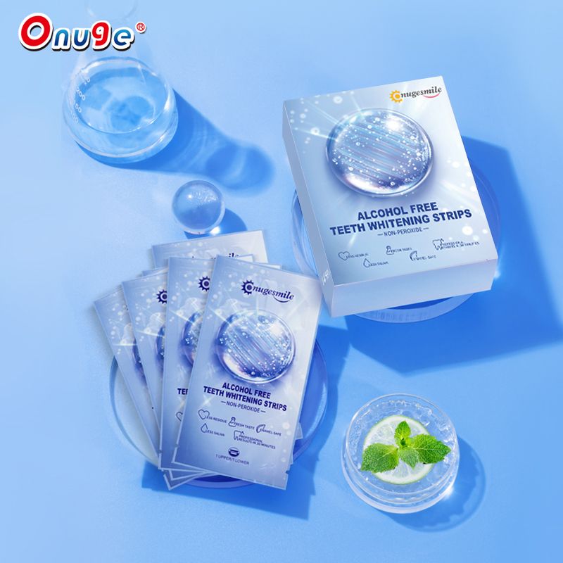 Alcohol Free Teeth Whitening Strips