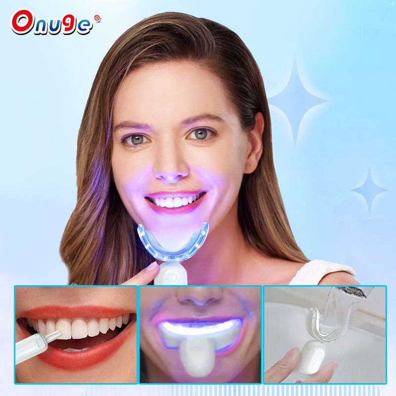 Dispositivo de blanqueamiento dental con luz azul